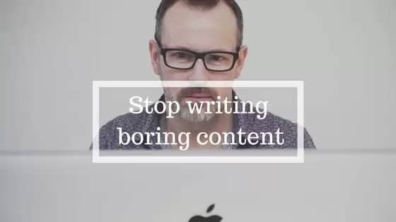engaging content in a boring industry